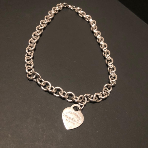 Tiffany Heart Tag Necklace